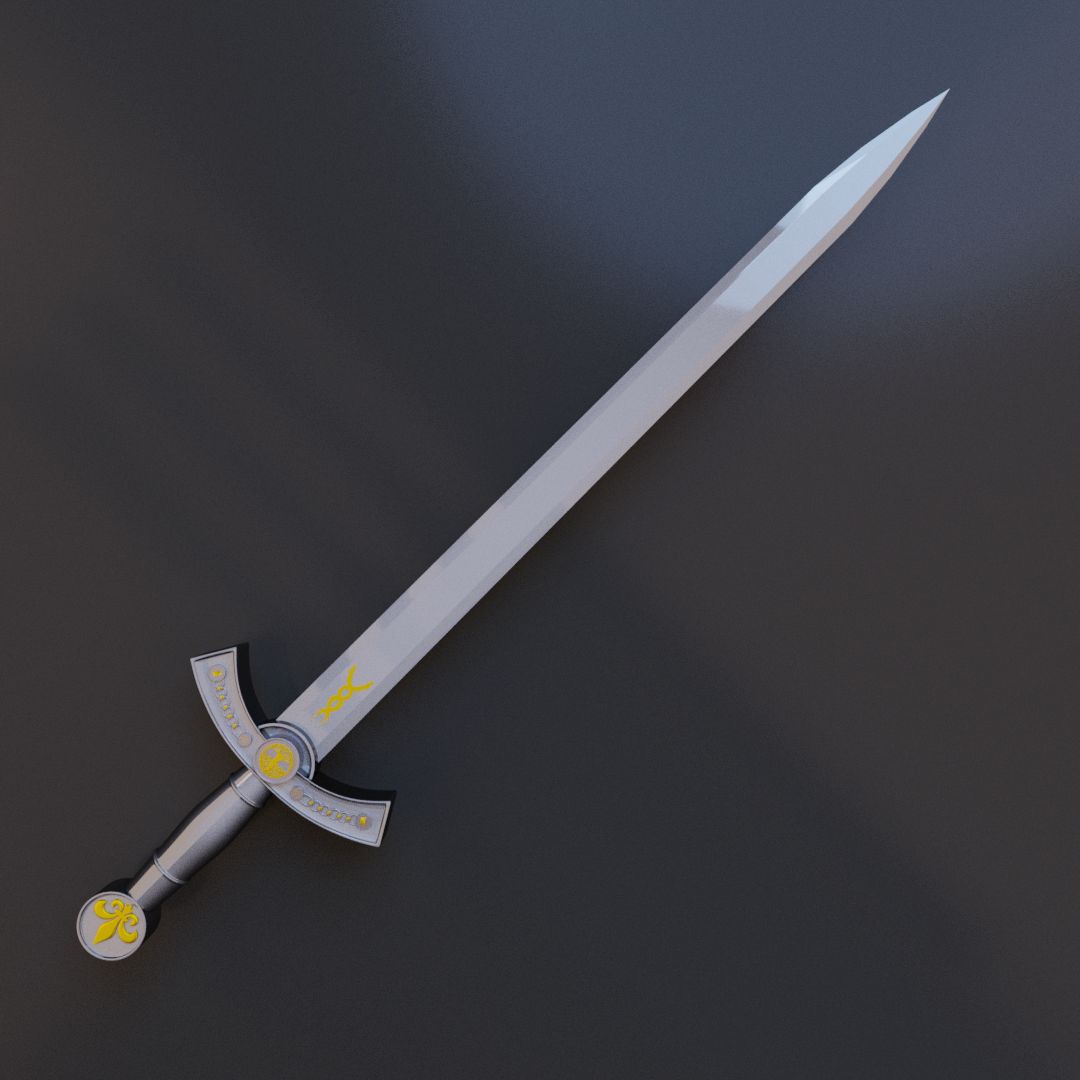 zwaard 3d model