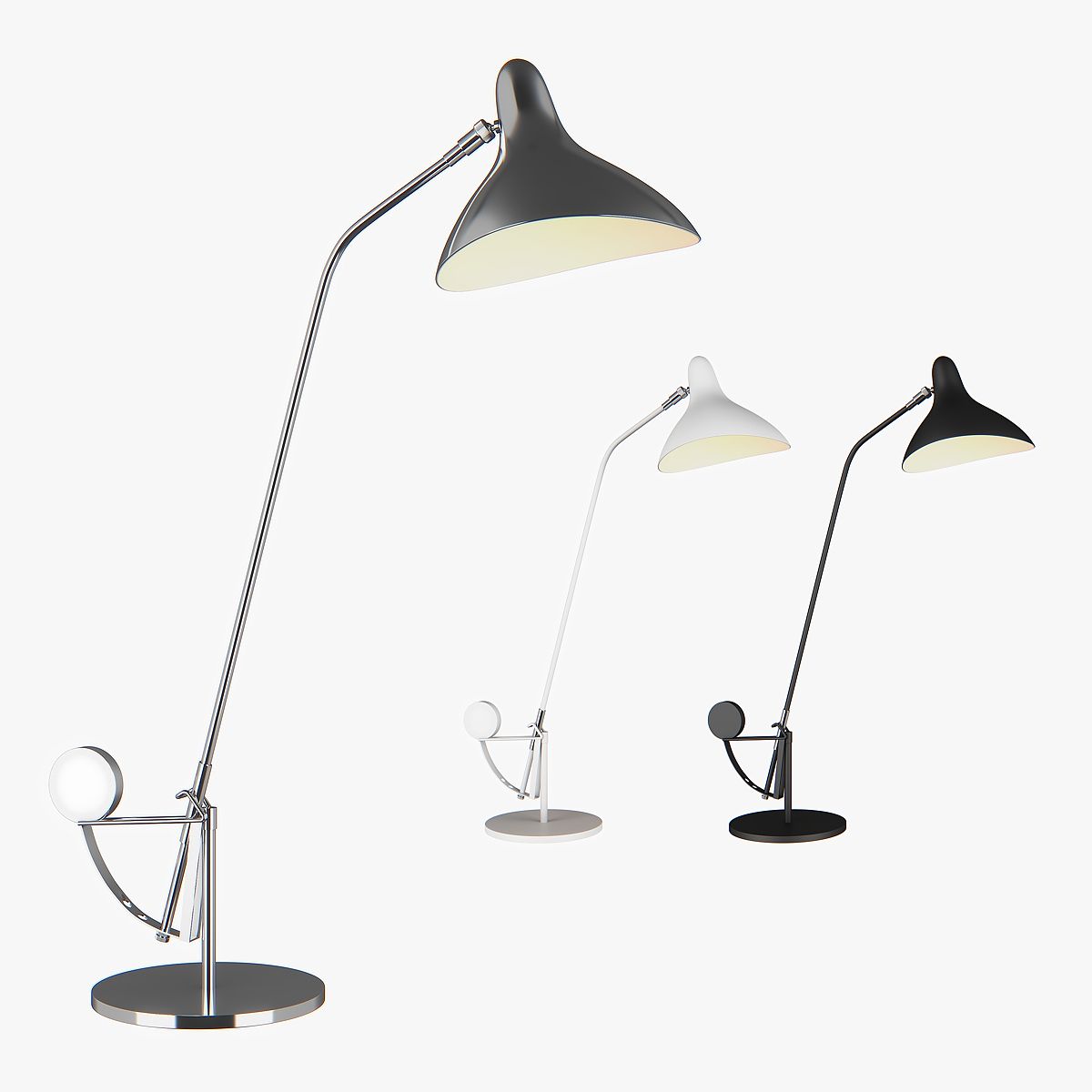 76490x Manti Lightstar Table lamp 3d model