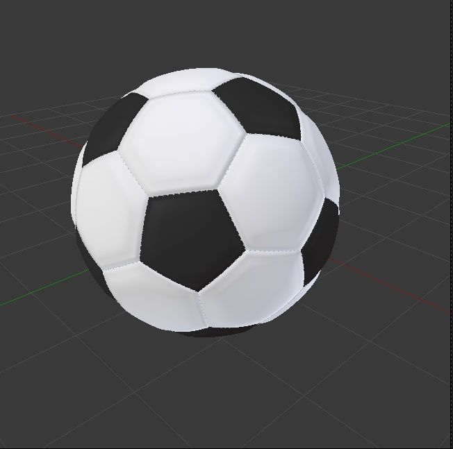 pallone da calcio o da calcio 3d model