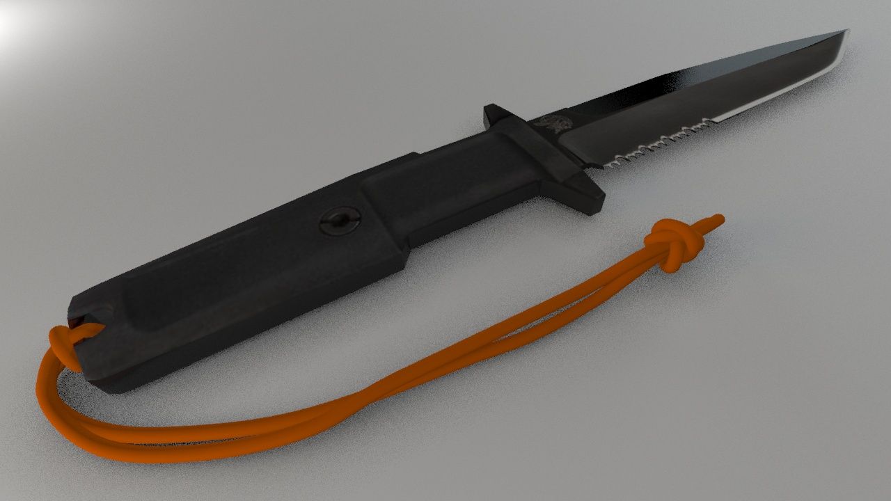 knife_v-ışını 3d model