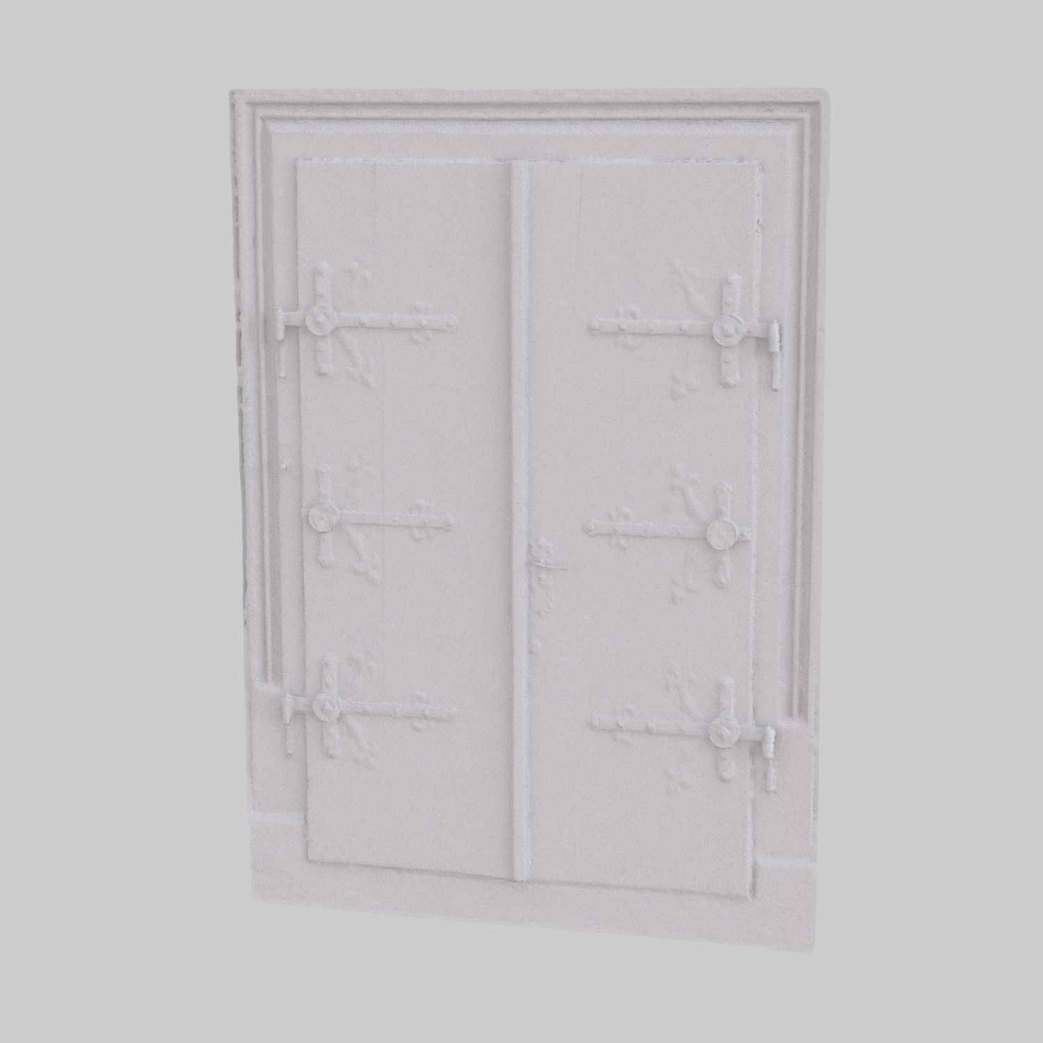 Old Door royalty-free 3d model - Preview no. 15