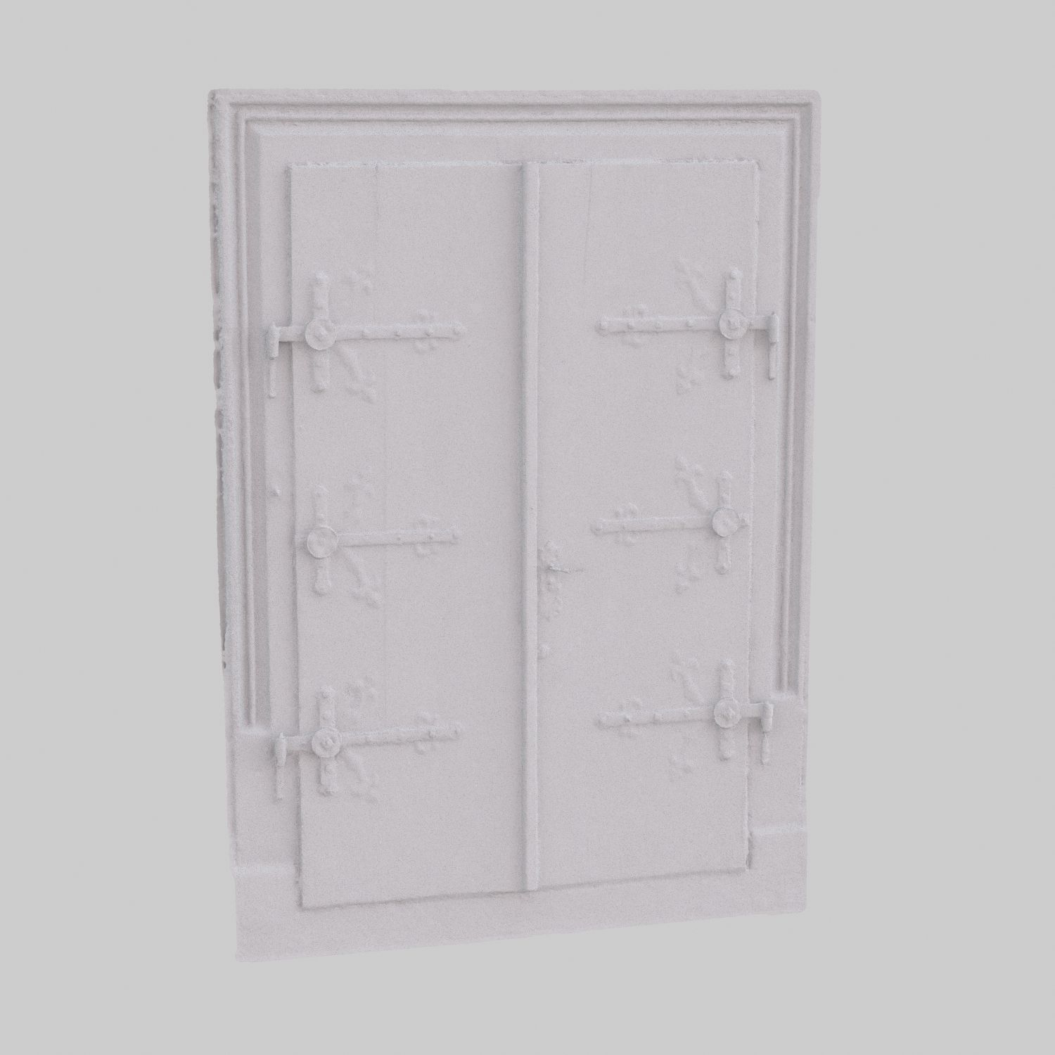 Old Door royalty-free 3d model - Preview no. 14