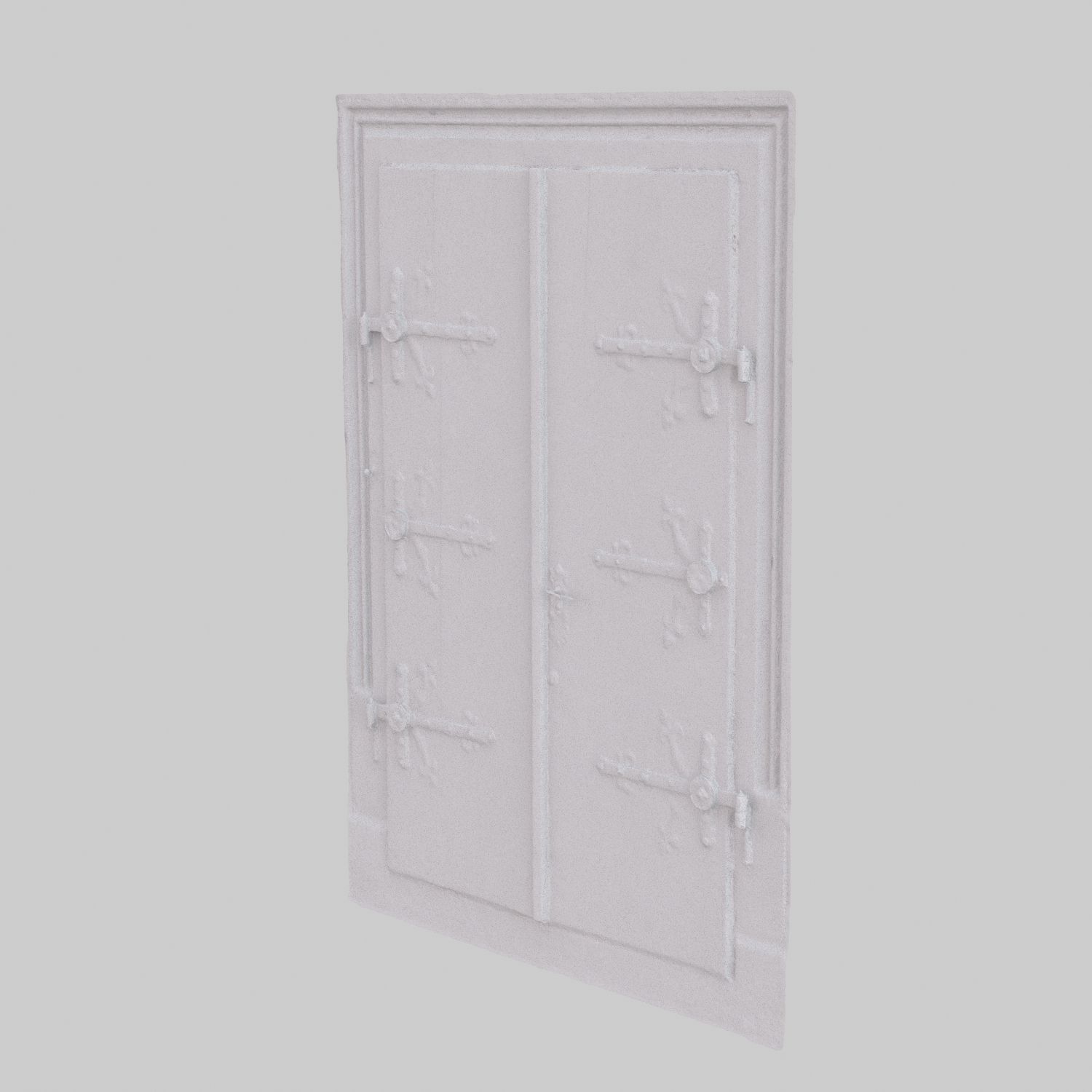 Old Door royalty-free 3d model - Preview no. 16