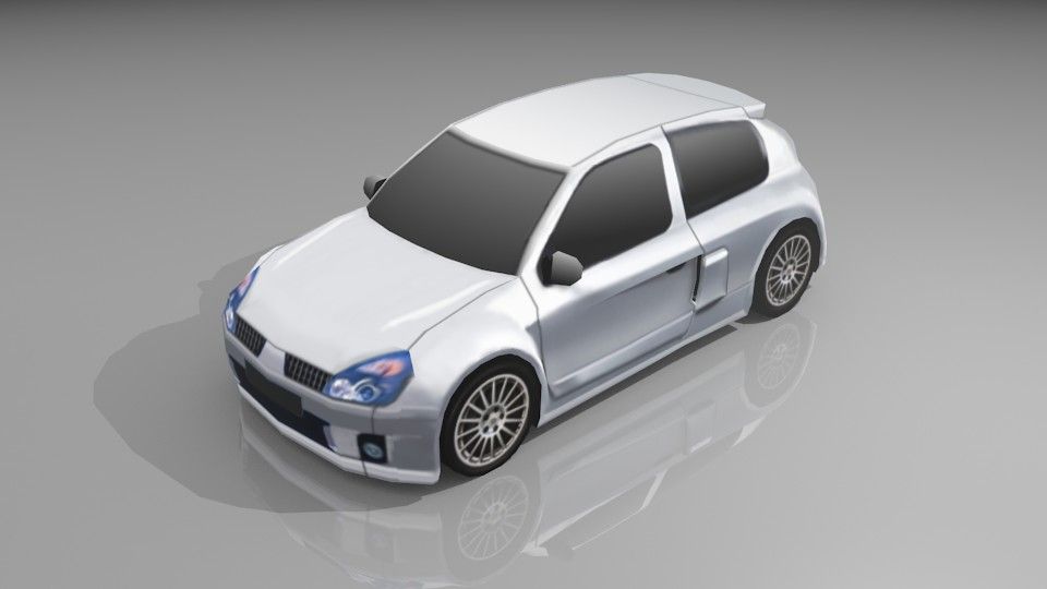 雷诺Clio Sport 3d model