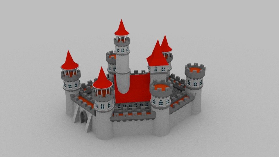 Castello 3d model