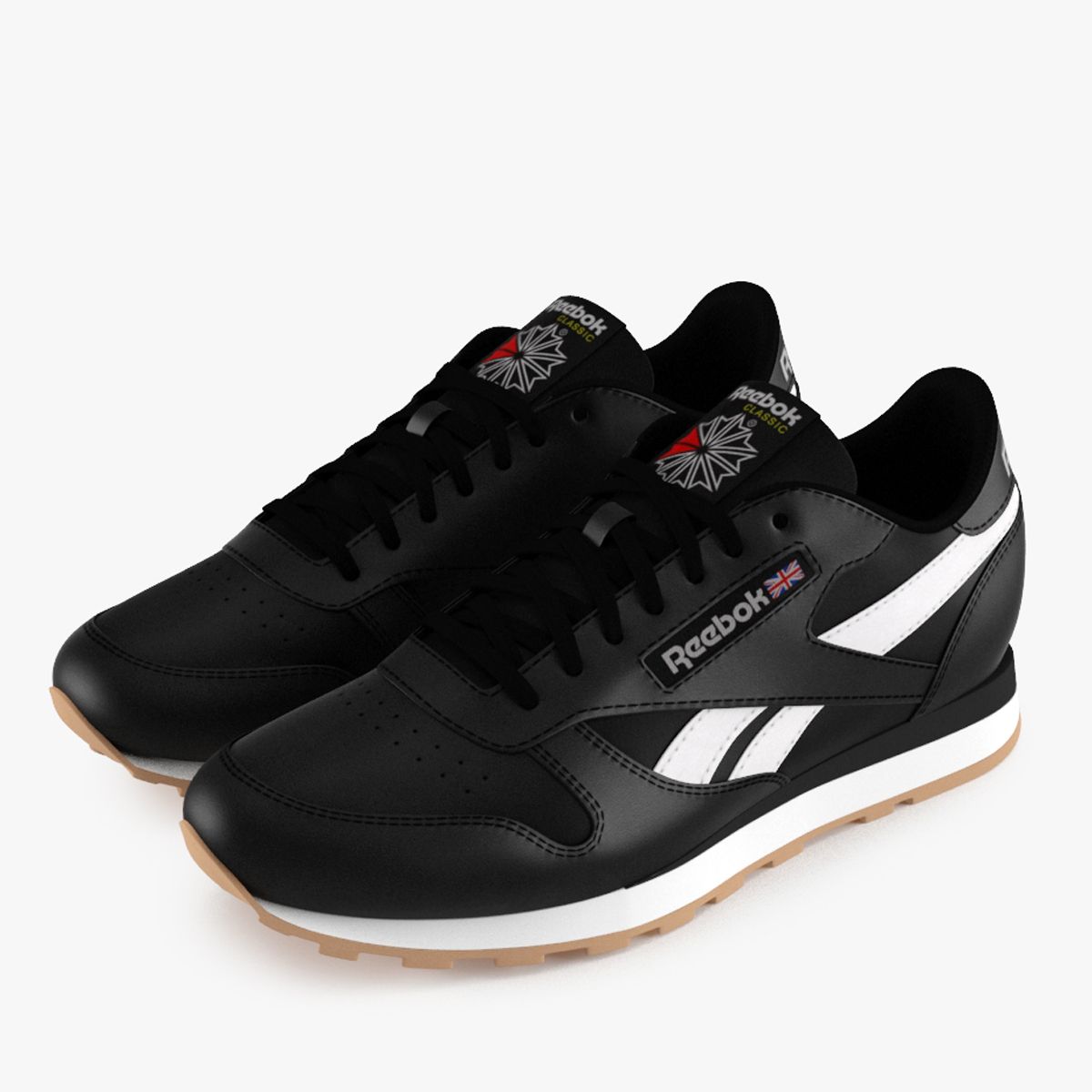 Reebok Classic Leather Shoes 2 3d model