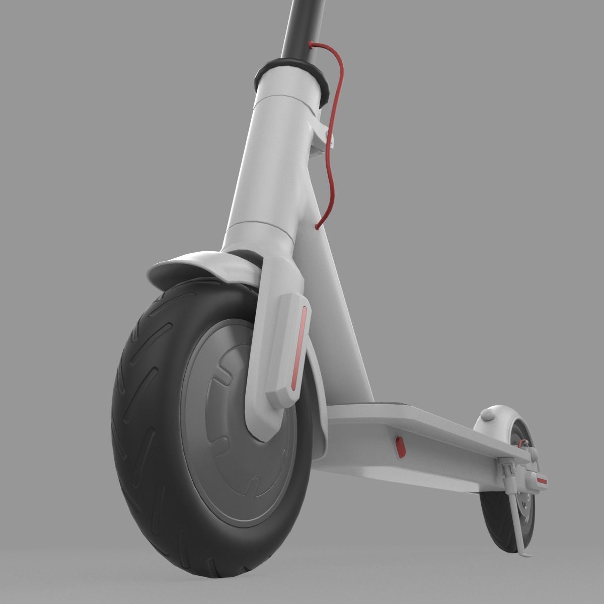 Scooter elettrico royalty-free 3d model - Preview no. 14