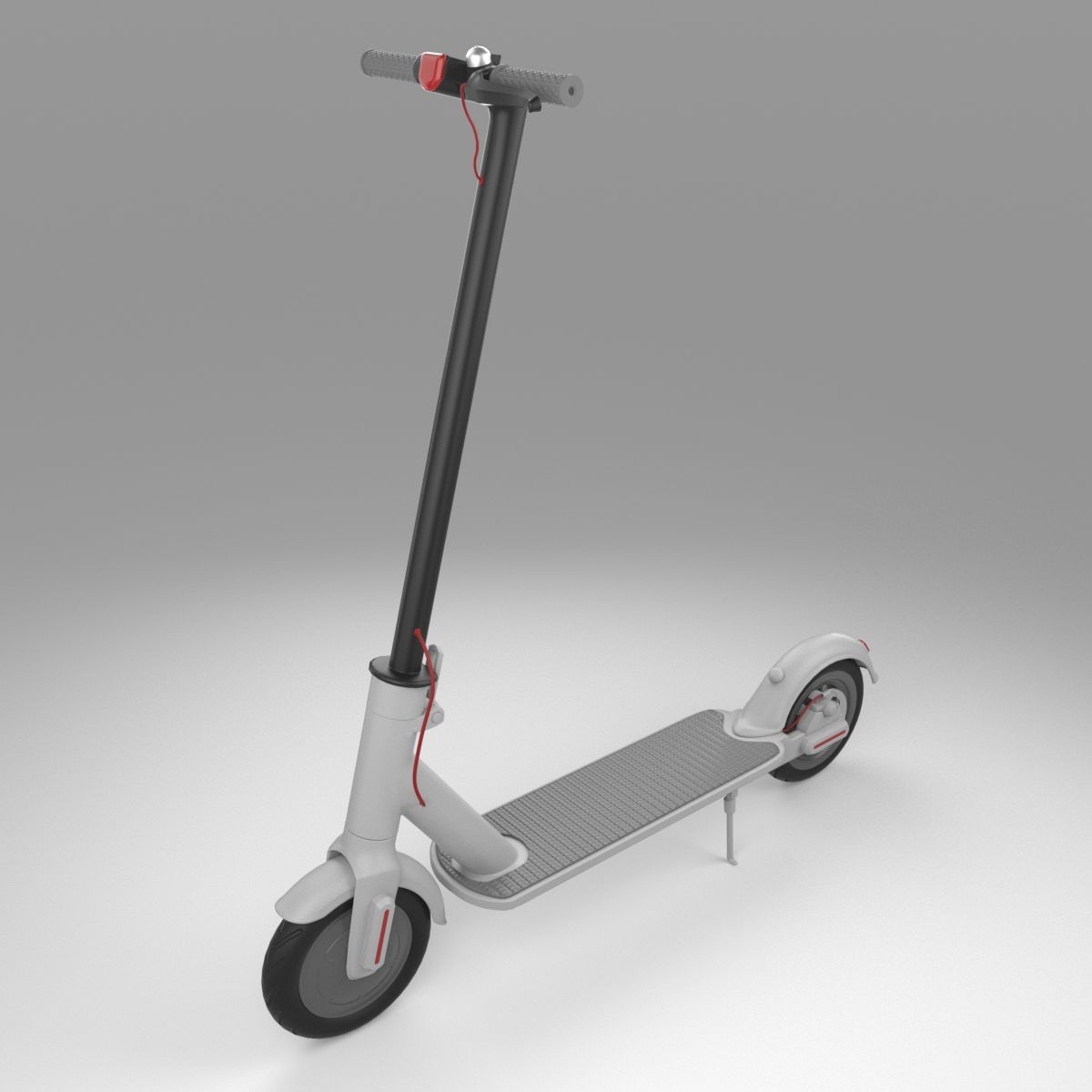 Scooter elettrico royalty-free 3d model - Preview no. 7