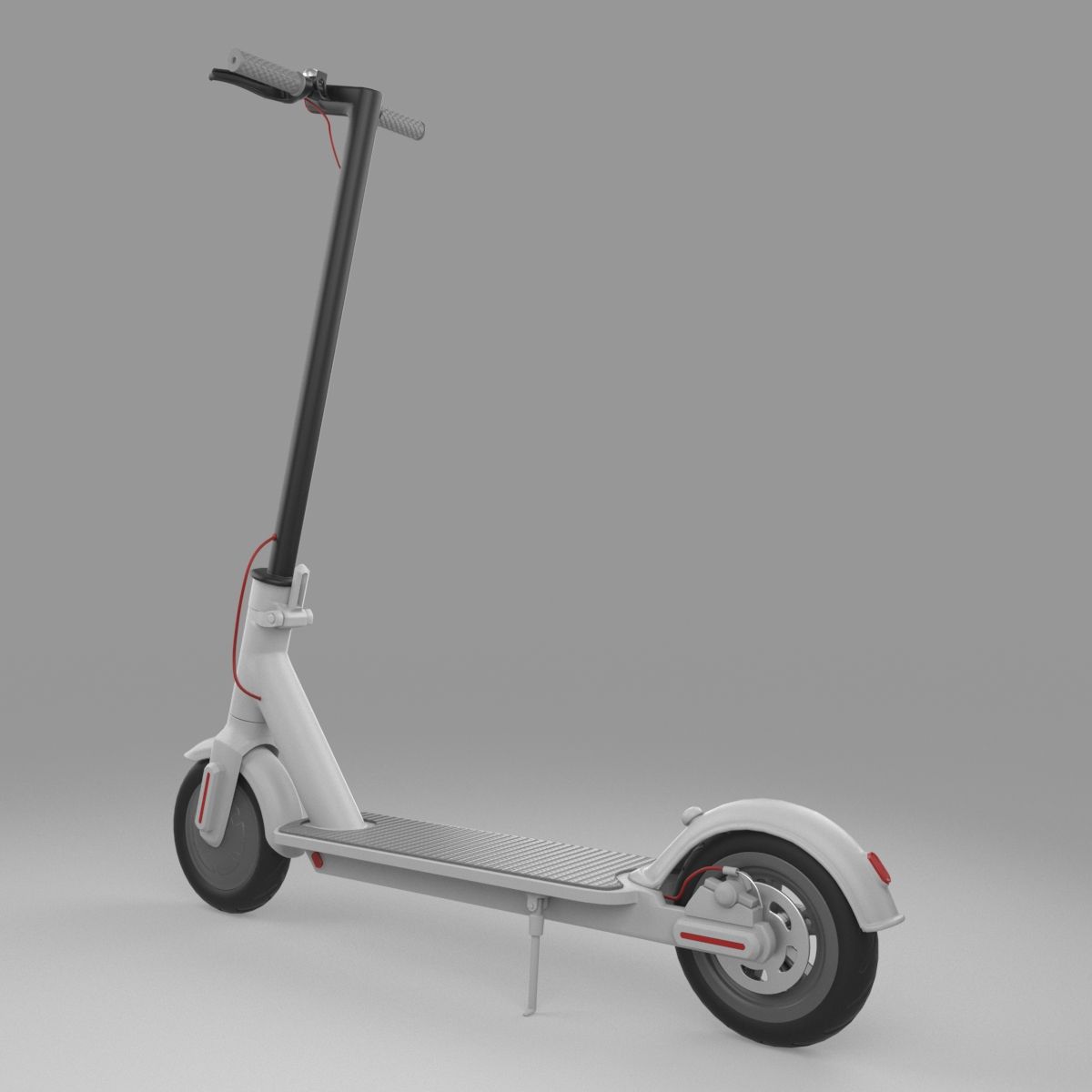 Scooter elettrico royalty-free 3d model - Preview no. 5