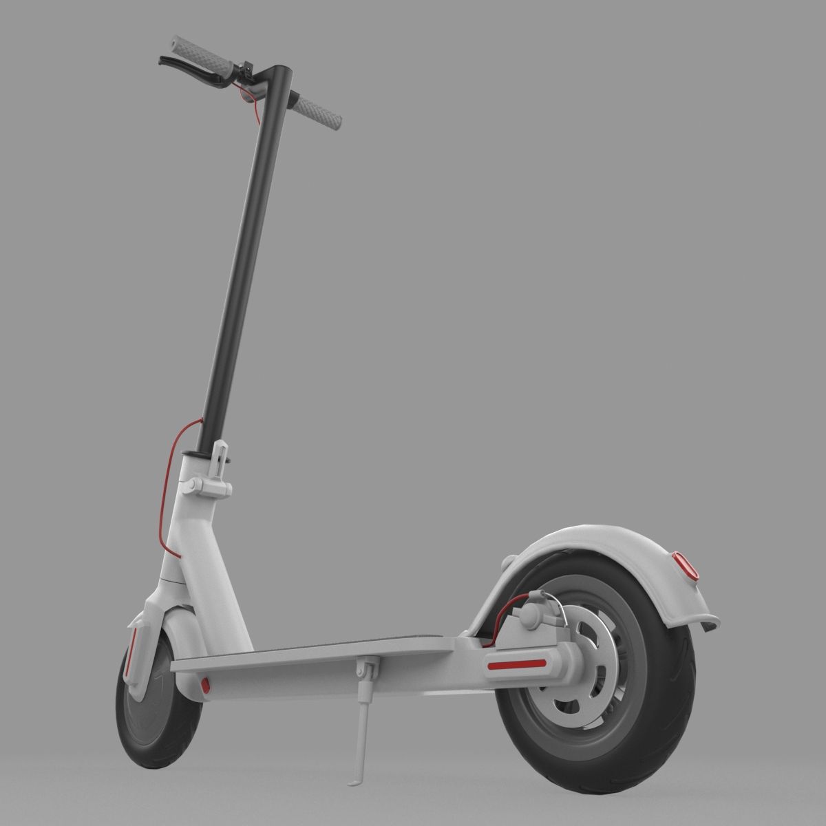 Scooter elettrico royalty-free 3d model - Preview no. 6