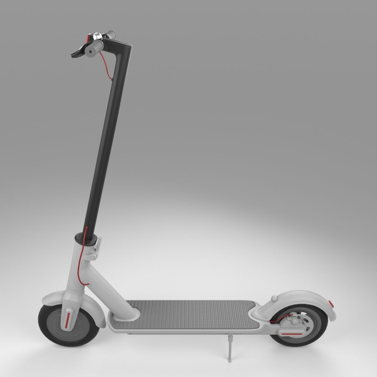 Scooter elettrico royalty-free 3d model - Preview no. 10