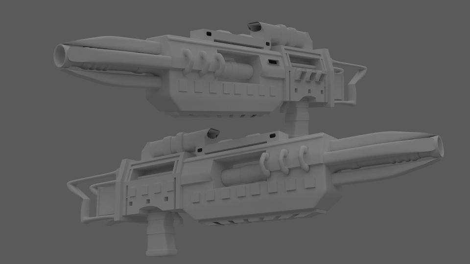 Laser - Cannon 50 (L-C50) 3d model