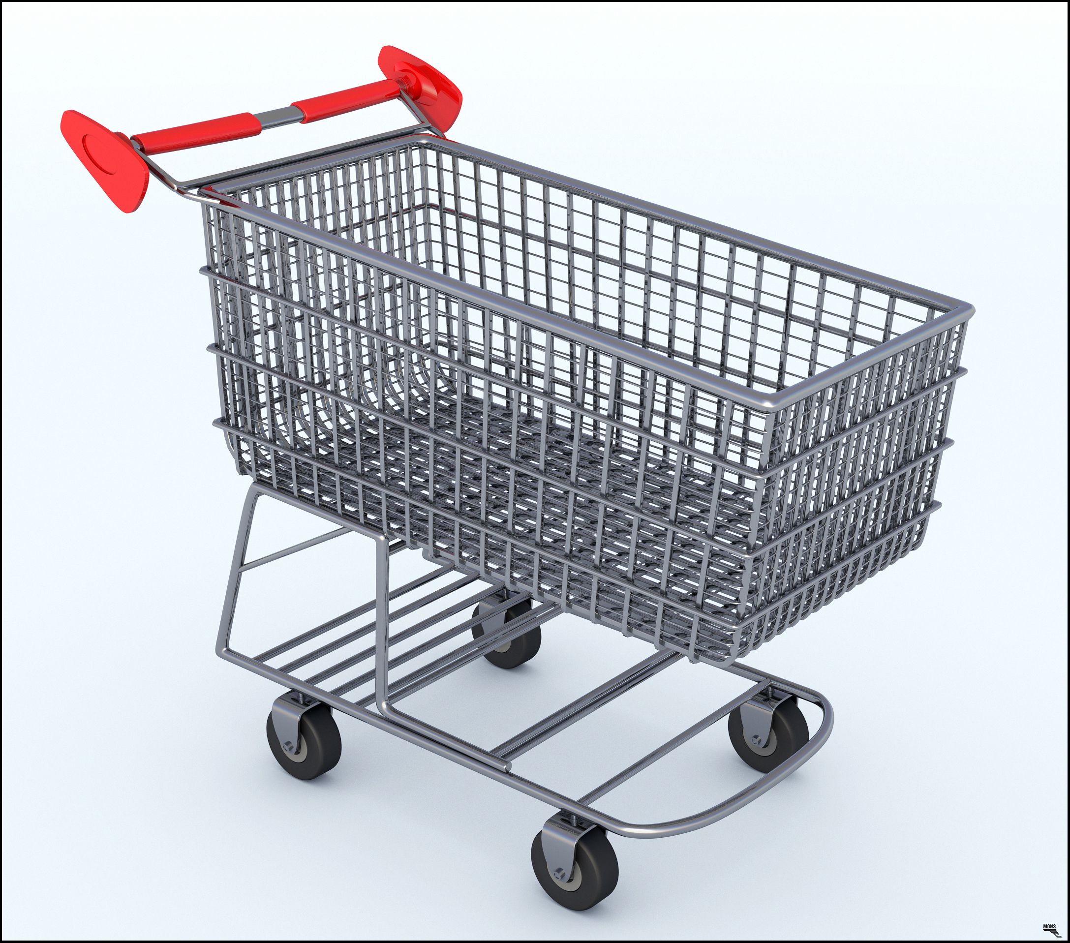 Shopping Cart 3d model