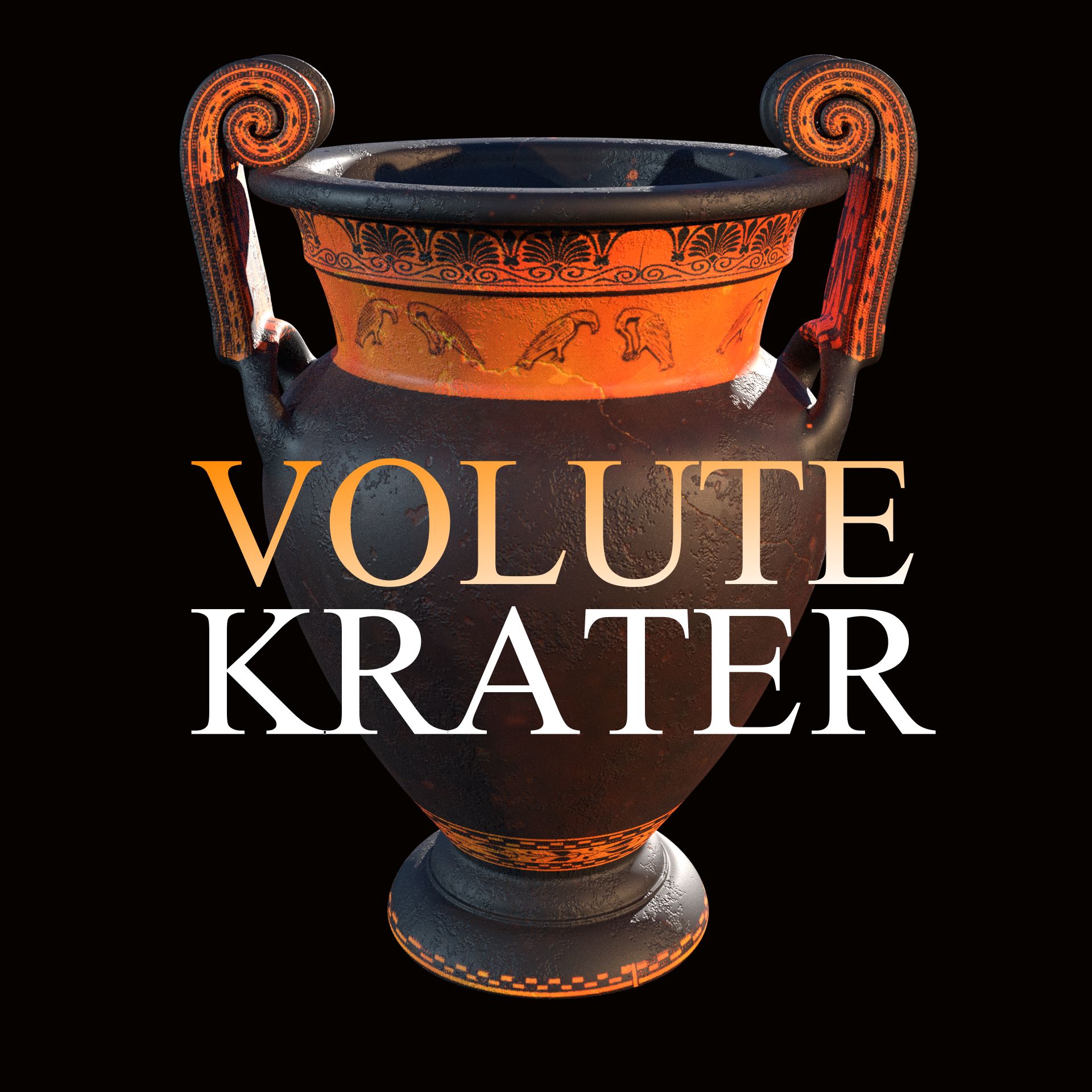 Volute Krater 3d model