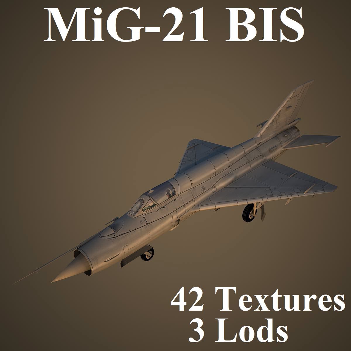 MIG21BIS 3d model