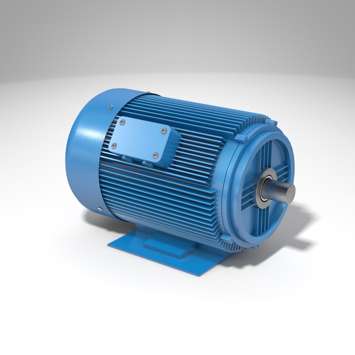 elektrisk motor 3d model