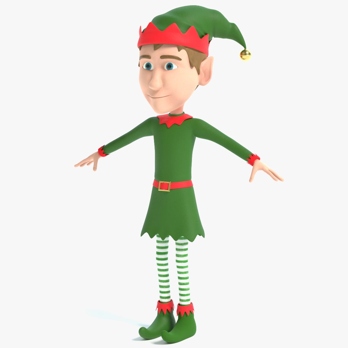 Duende de Natal 2 3d model