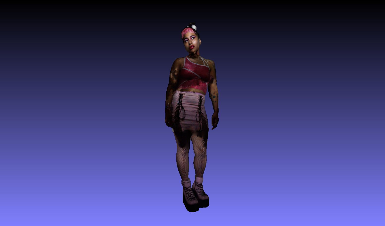 human-2302 3d model