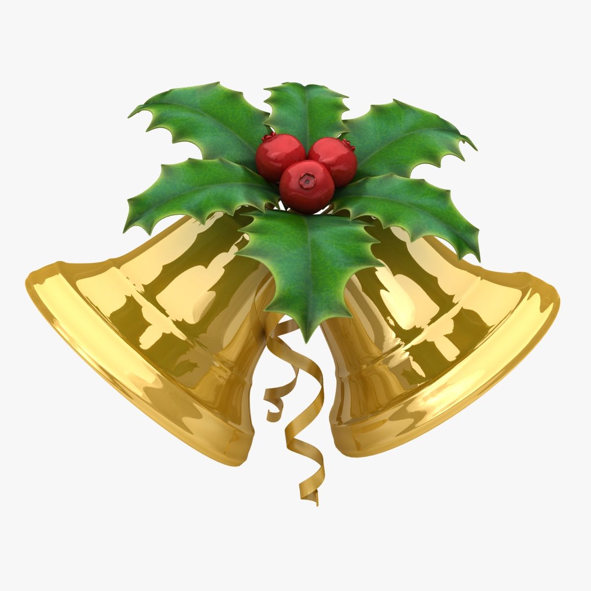 Sinos de Natal 3d model