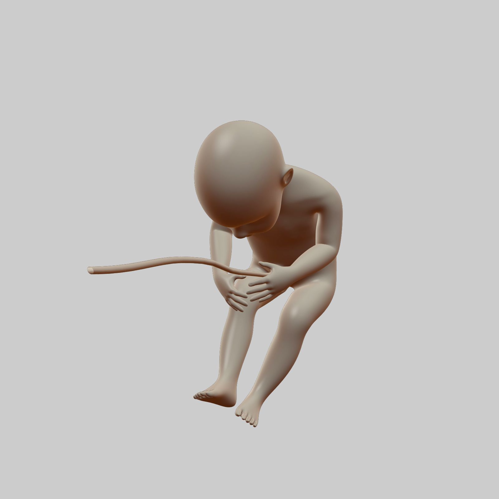 Foetus 3d model