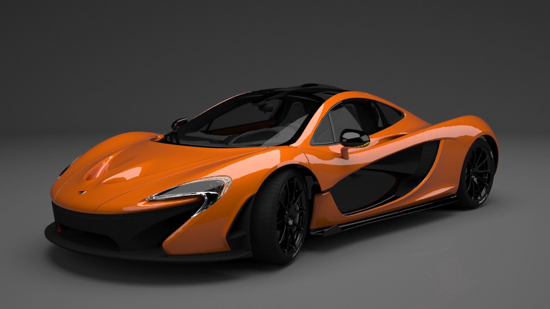 McLaren P1 3d model