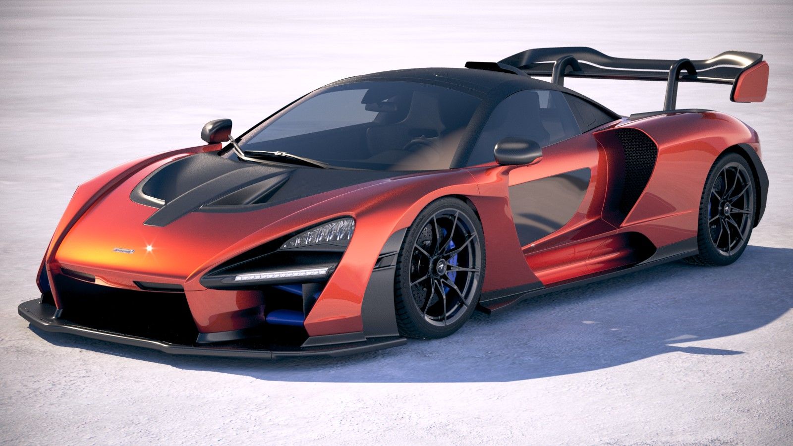 McLaren Senna 2019 3d model