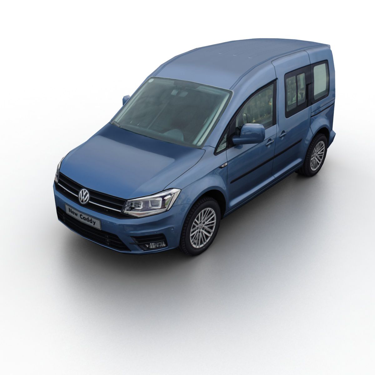 VW Caddy 2016 3d model