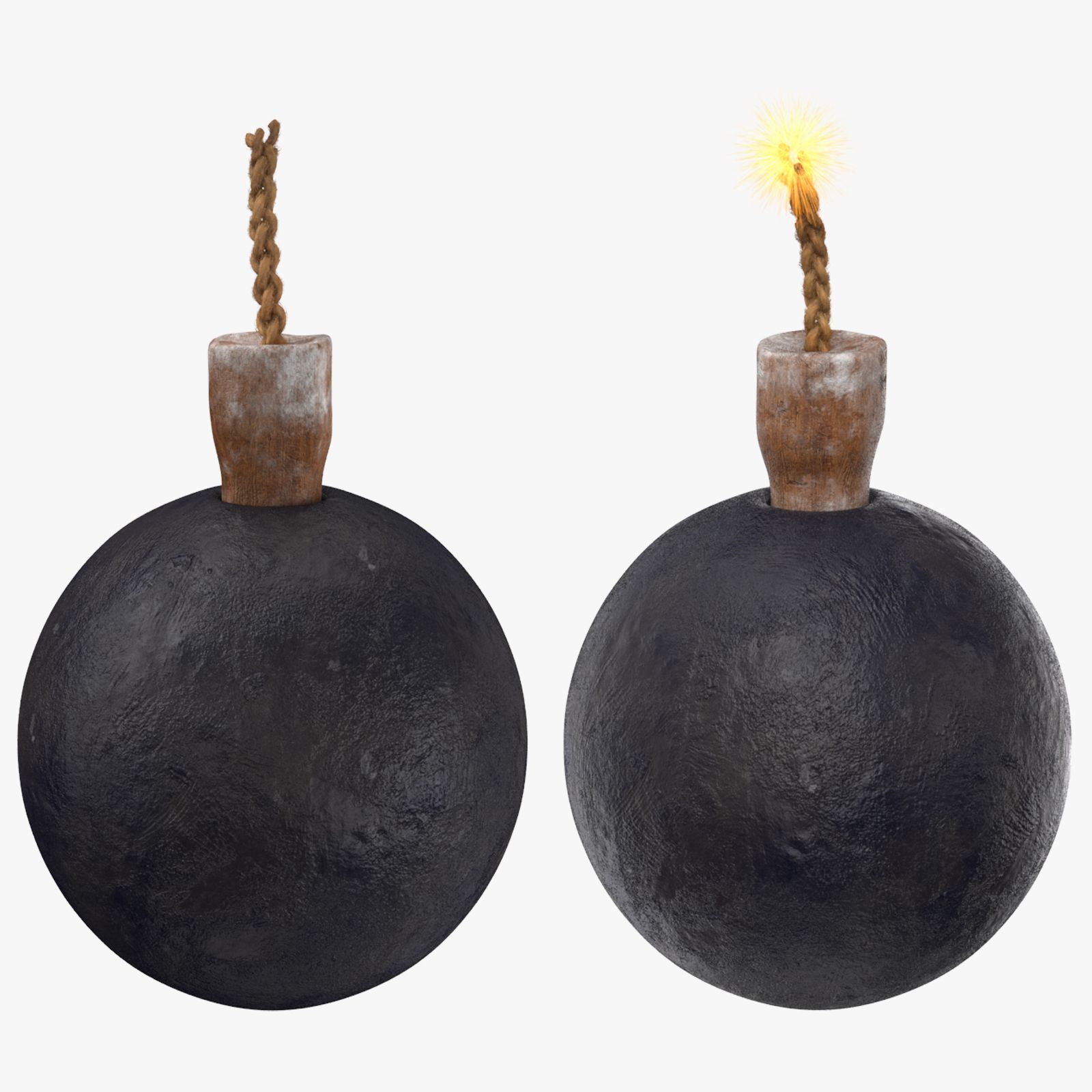 Bombs 03 Collection 3d model