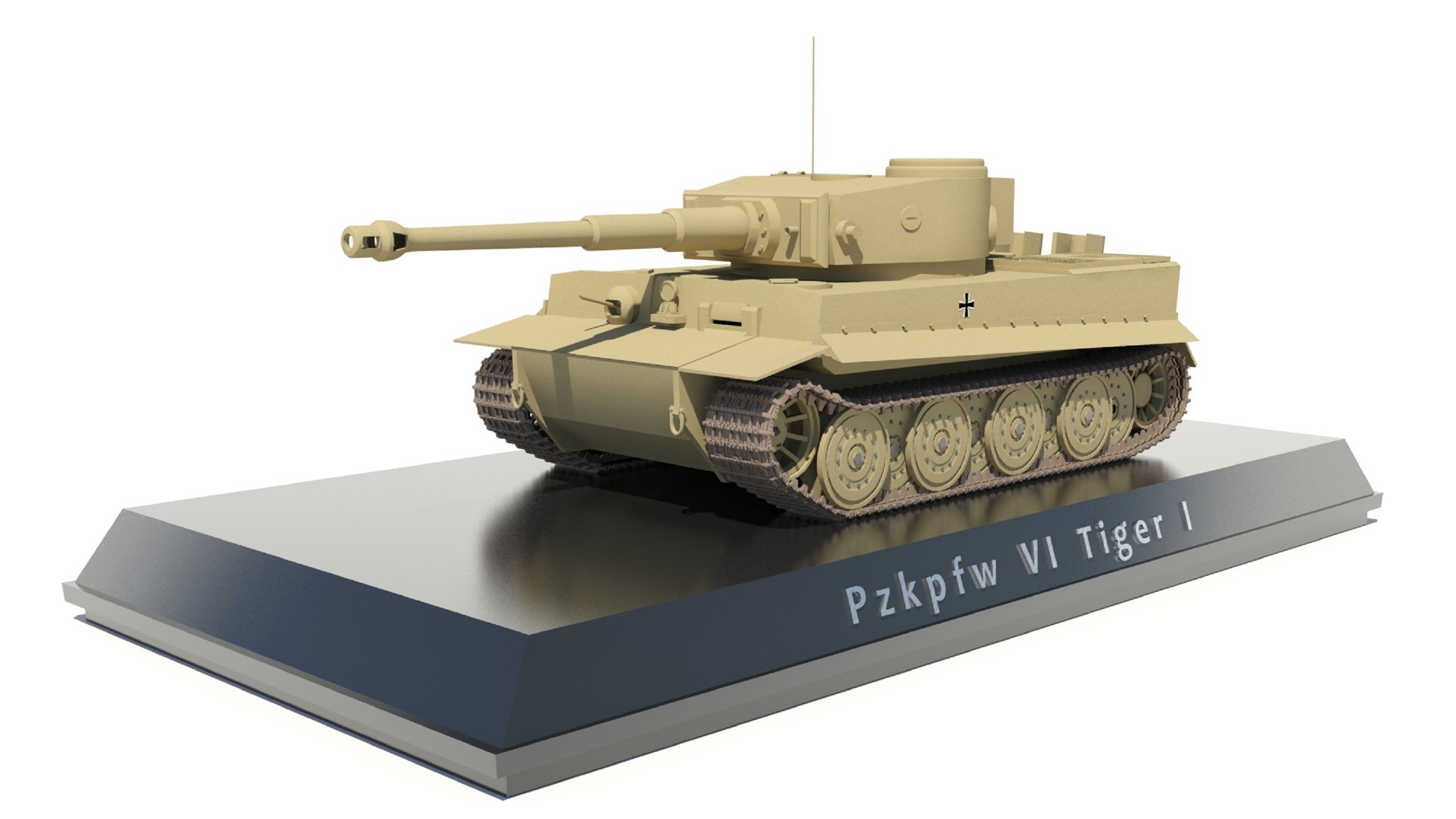 pzkpfw 6 tiger 1 3d model