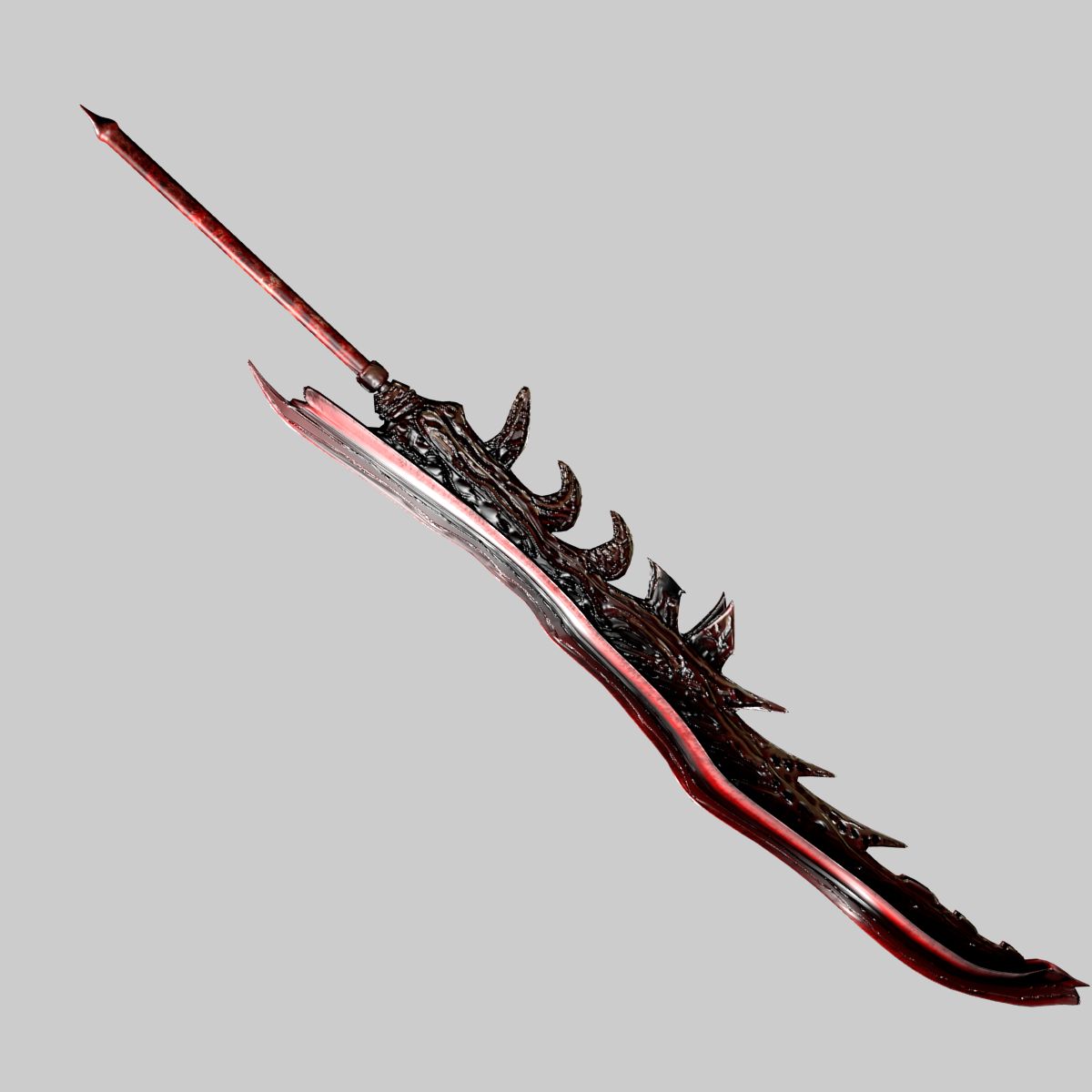 Evil Fantasy Sword 3d model