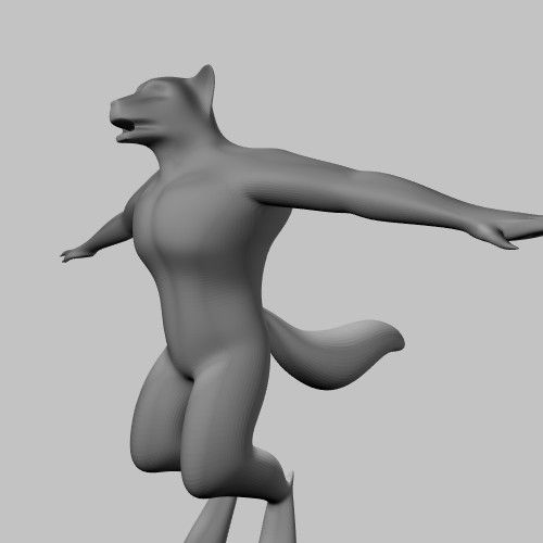 Hombre-lobo modelo 3d