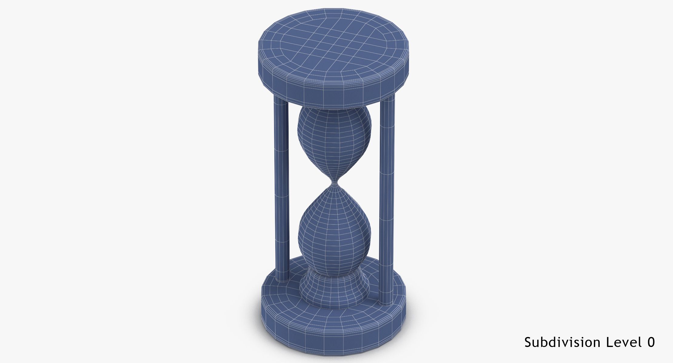 Sand Hour Glass 02 royalty-free 3d model - Preview no. 17