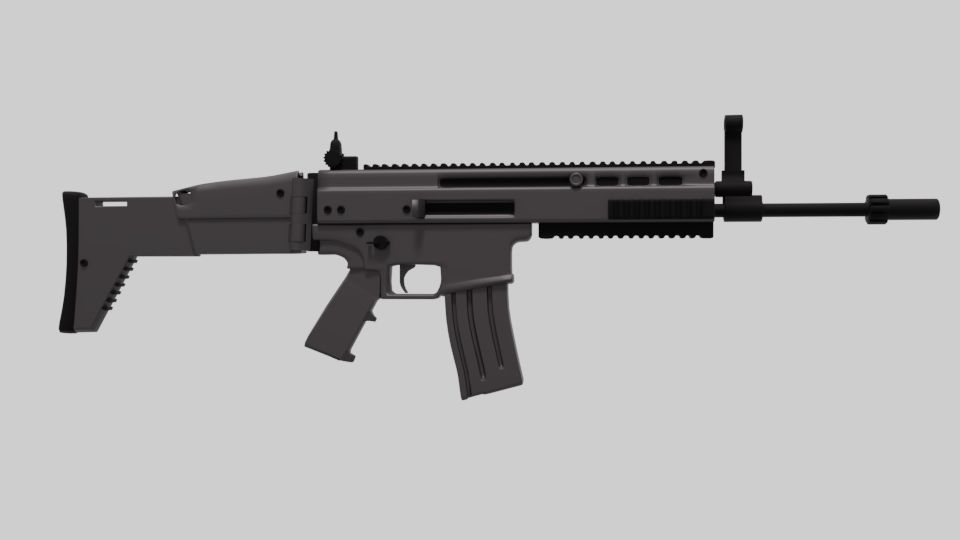 Scar L 3d model