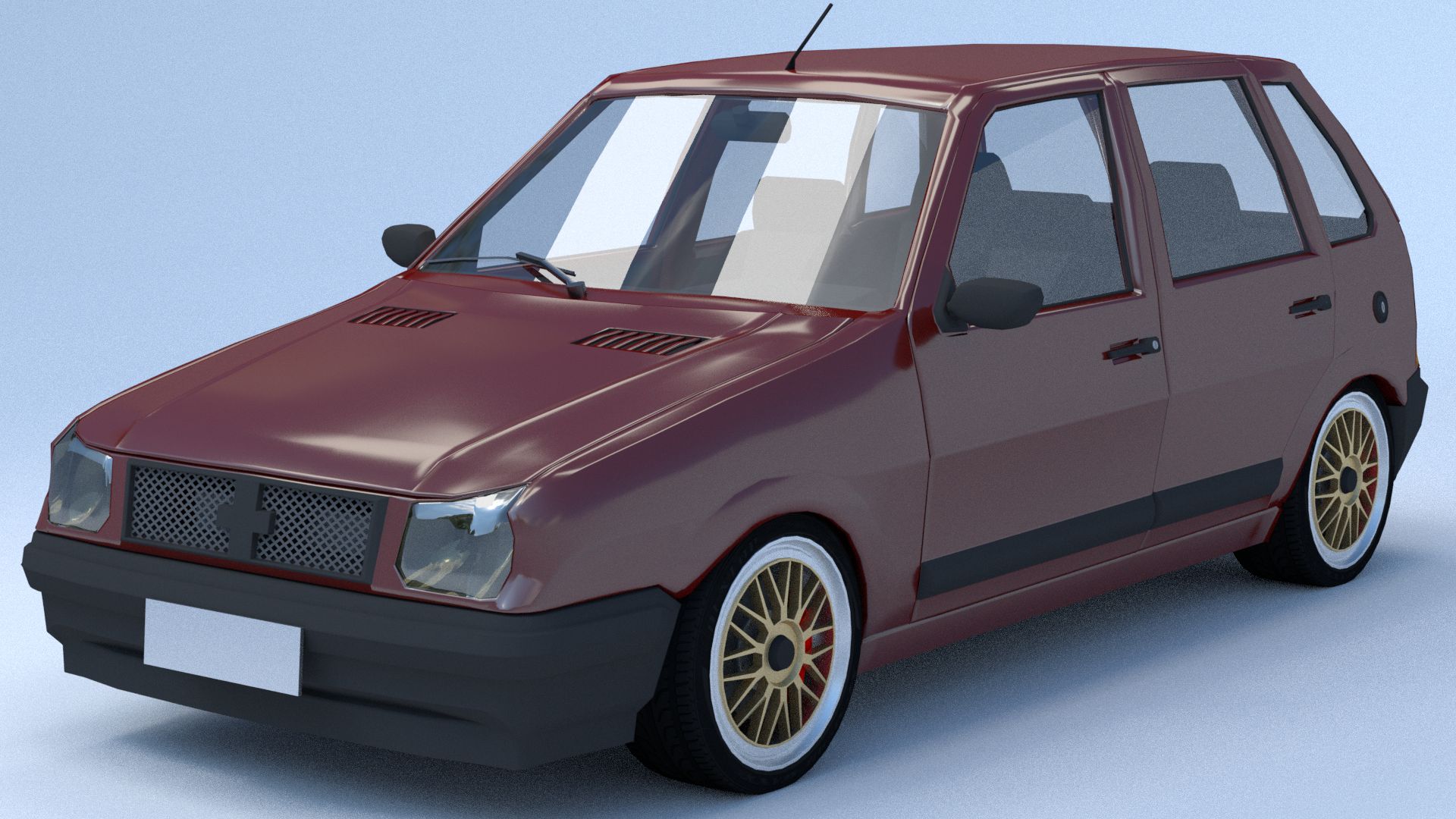 Hatch Car 3d model