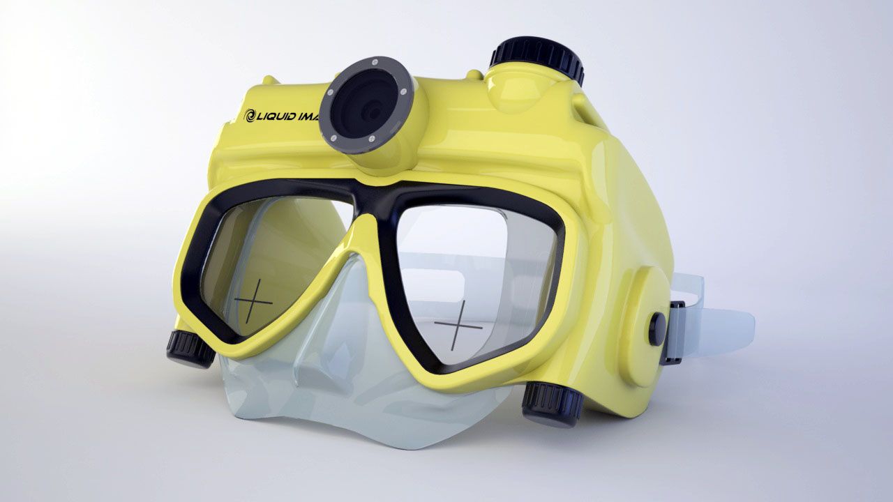 diver mask 3d model