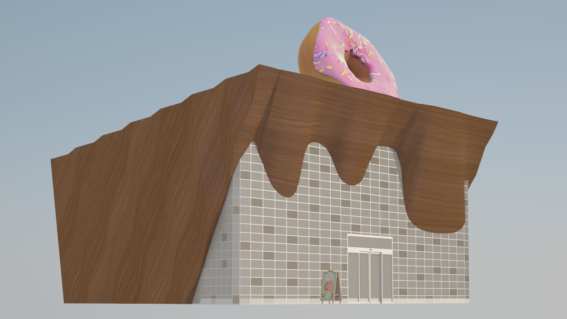 Donut Shop 3d model