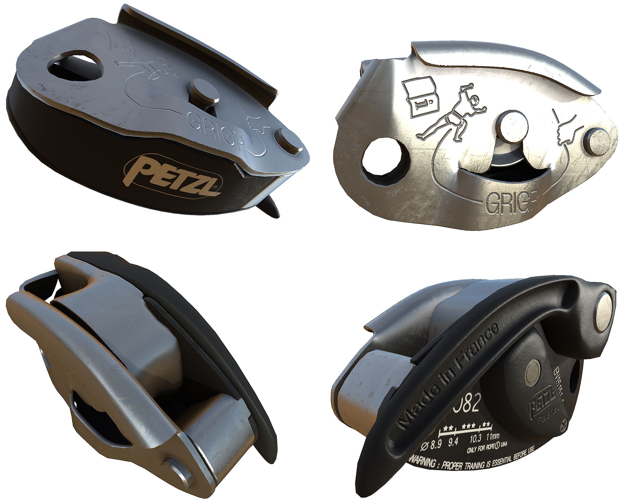 PETZL GriGri 3d model