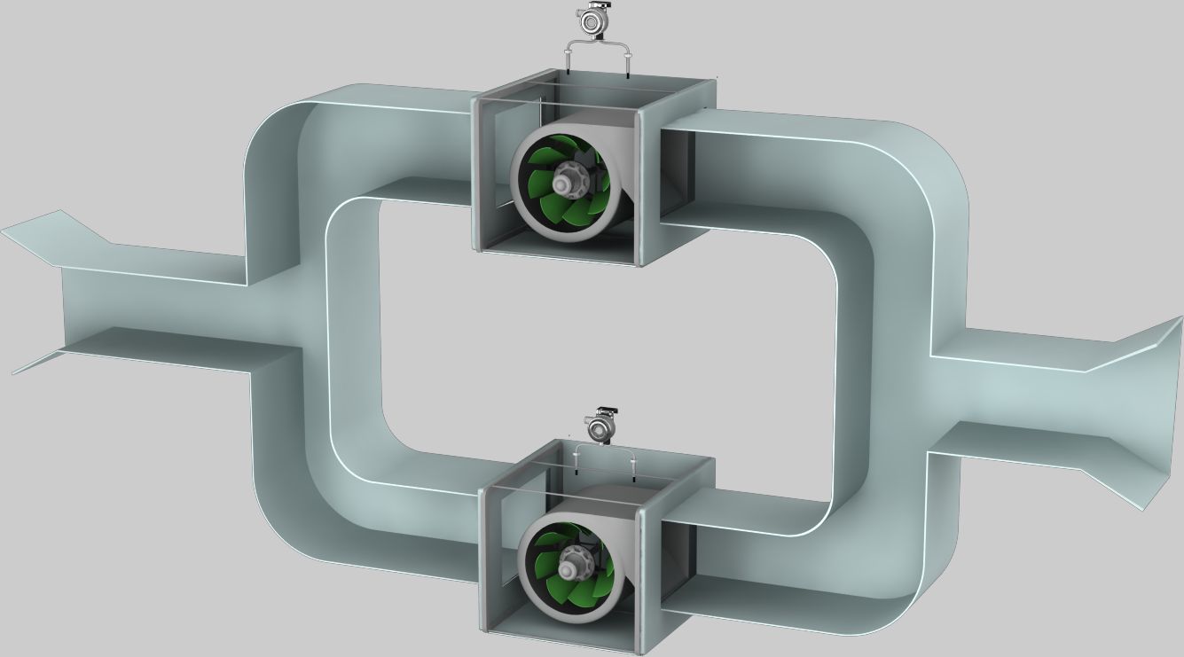 Ventilatore di scarico dell'immondizia 3d model