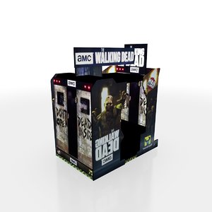 Walking Dead Arcade Game 3d model