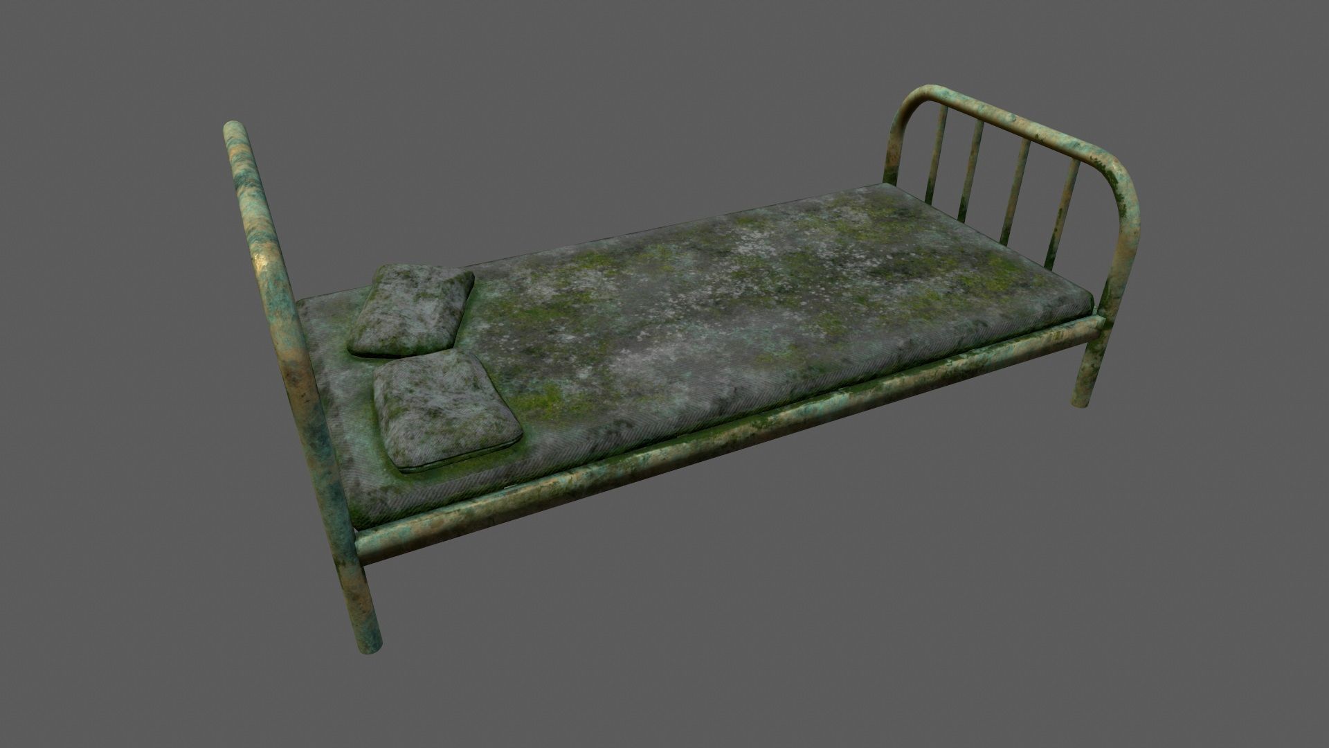 oud bed 3d model