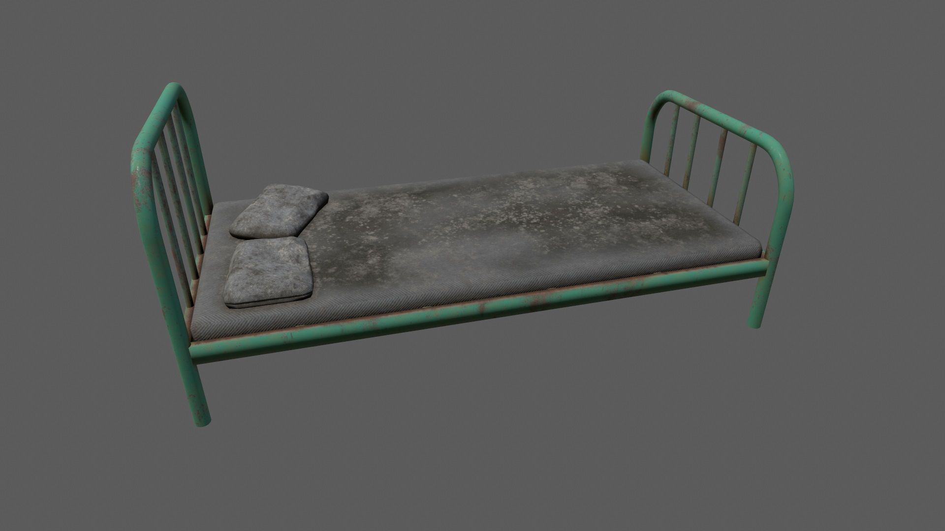 oud bed 3d model