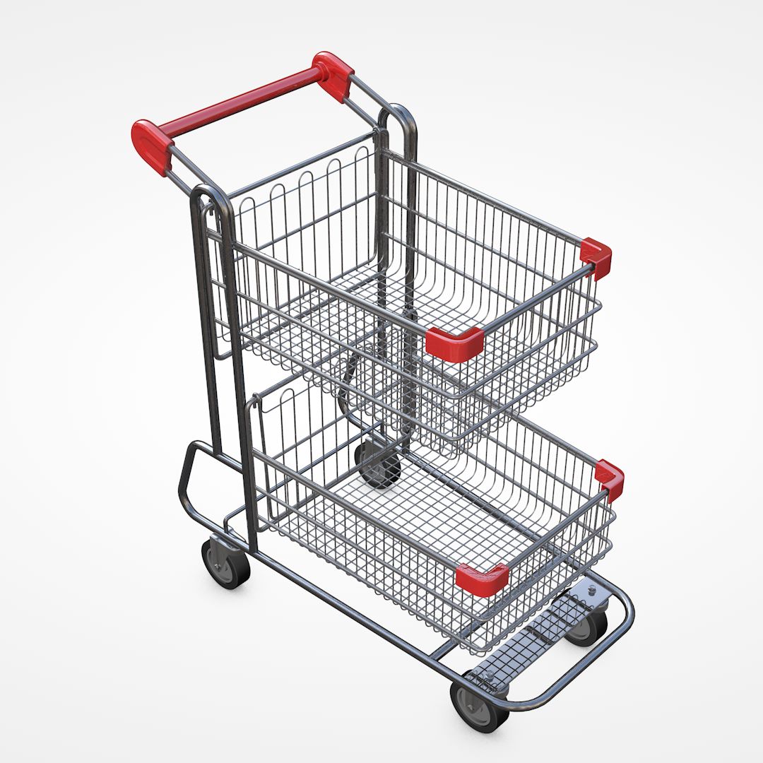 Shopping Cart 3d model