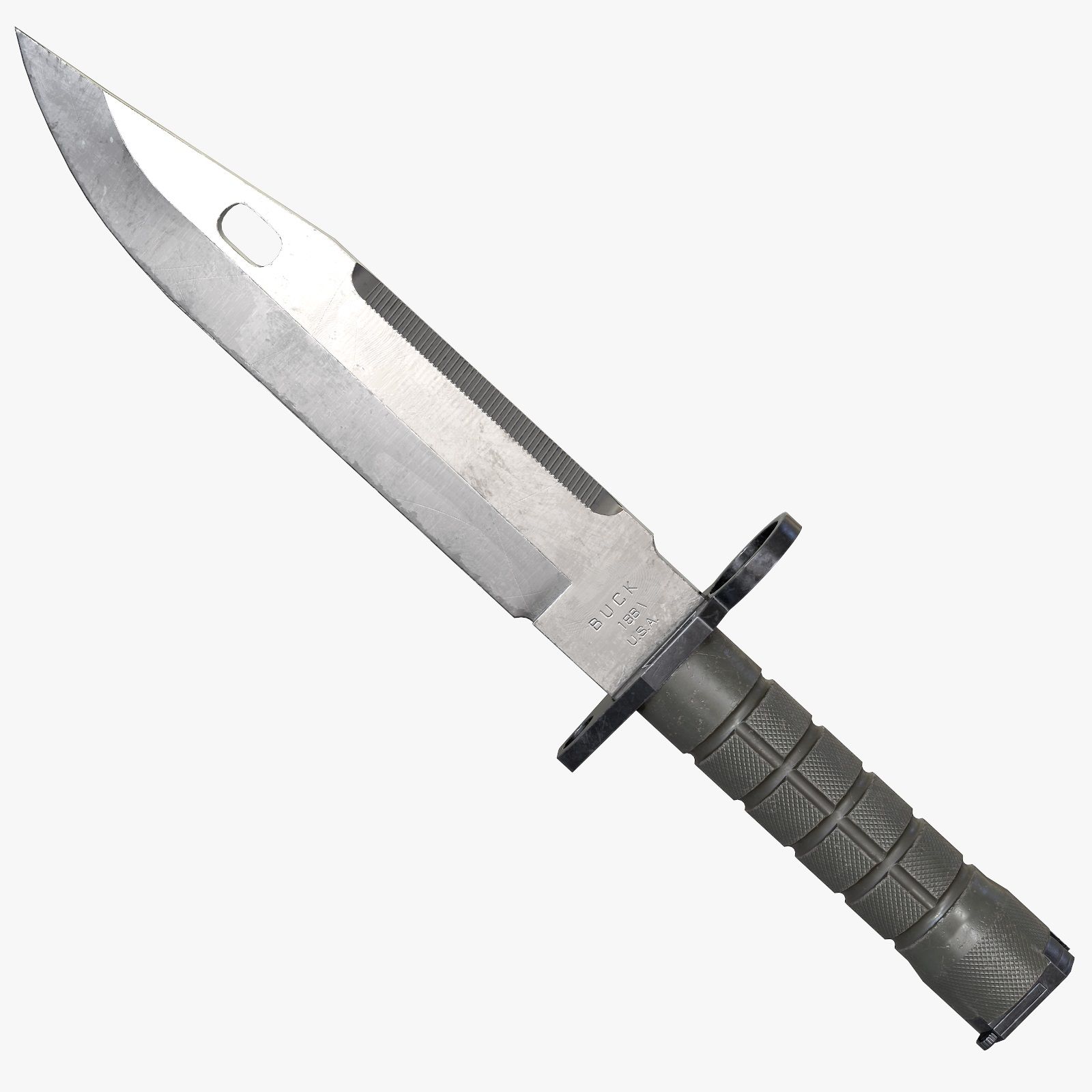 M9 Bayonet AAA Game Weapon 3d model