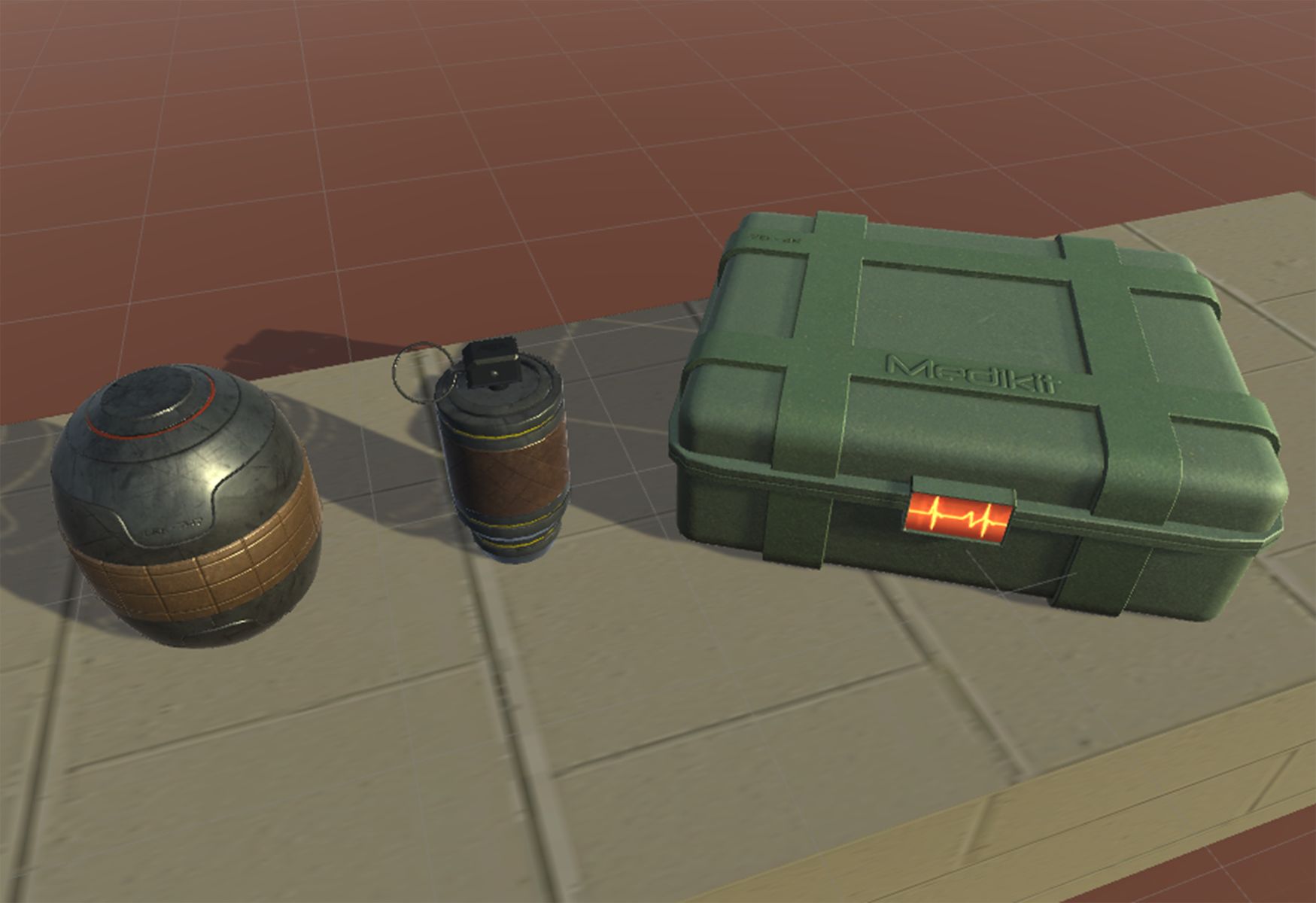 bomber medikit 3d model