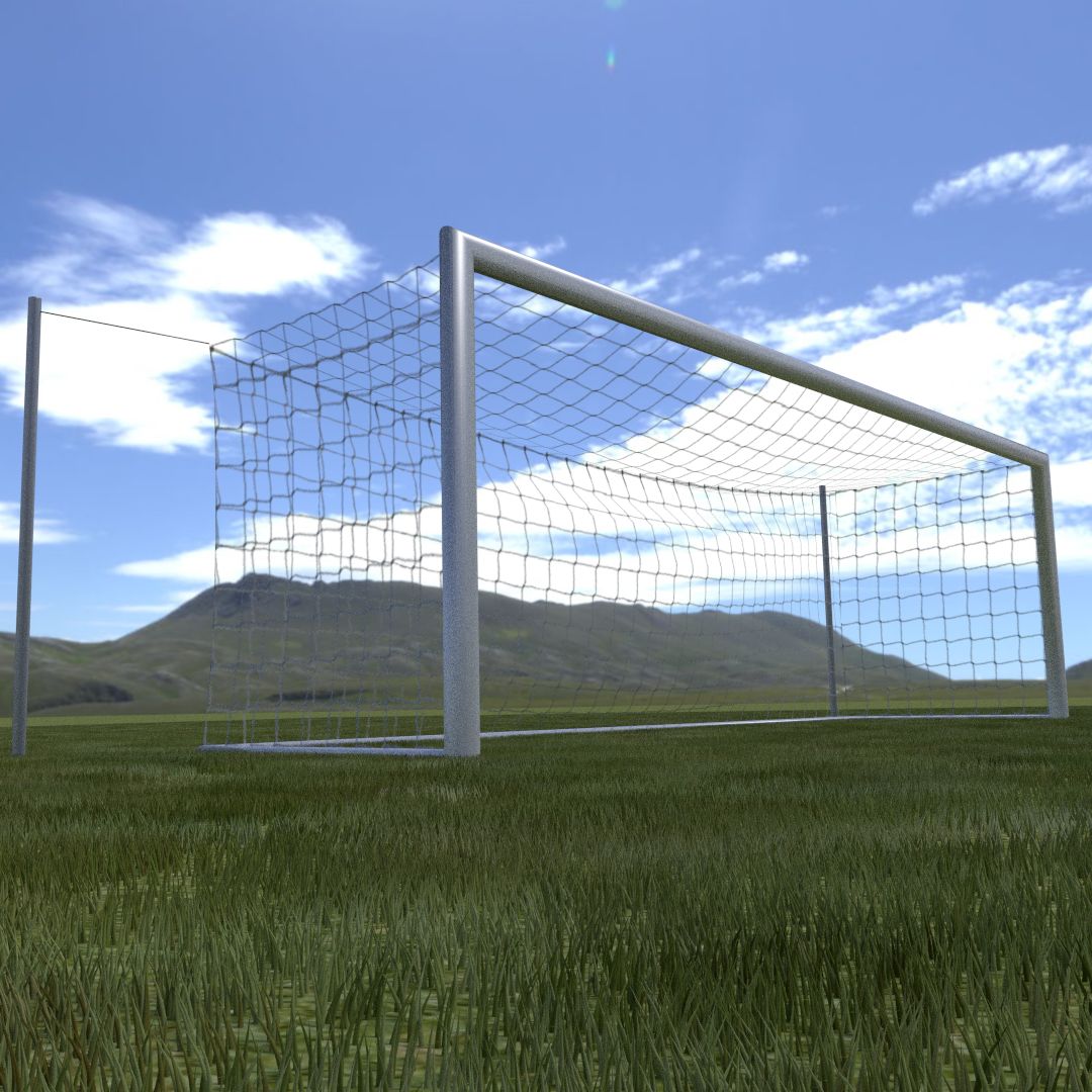 Goal calcistico 3d model