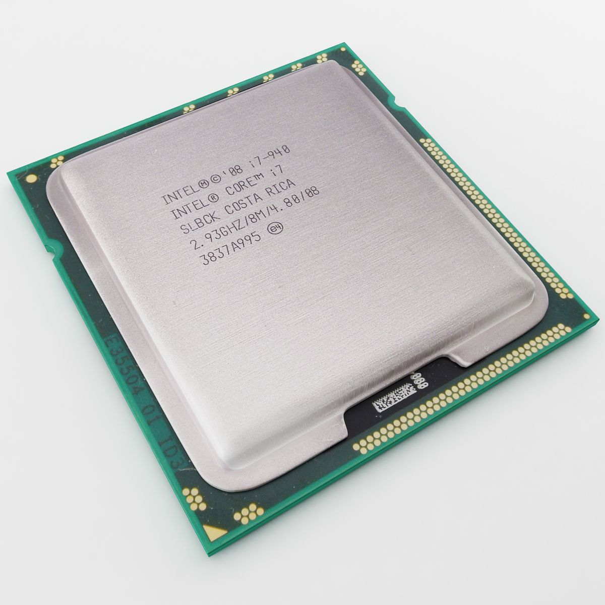 Intel Core i7 modelo 3d