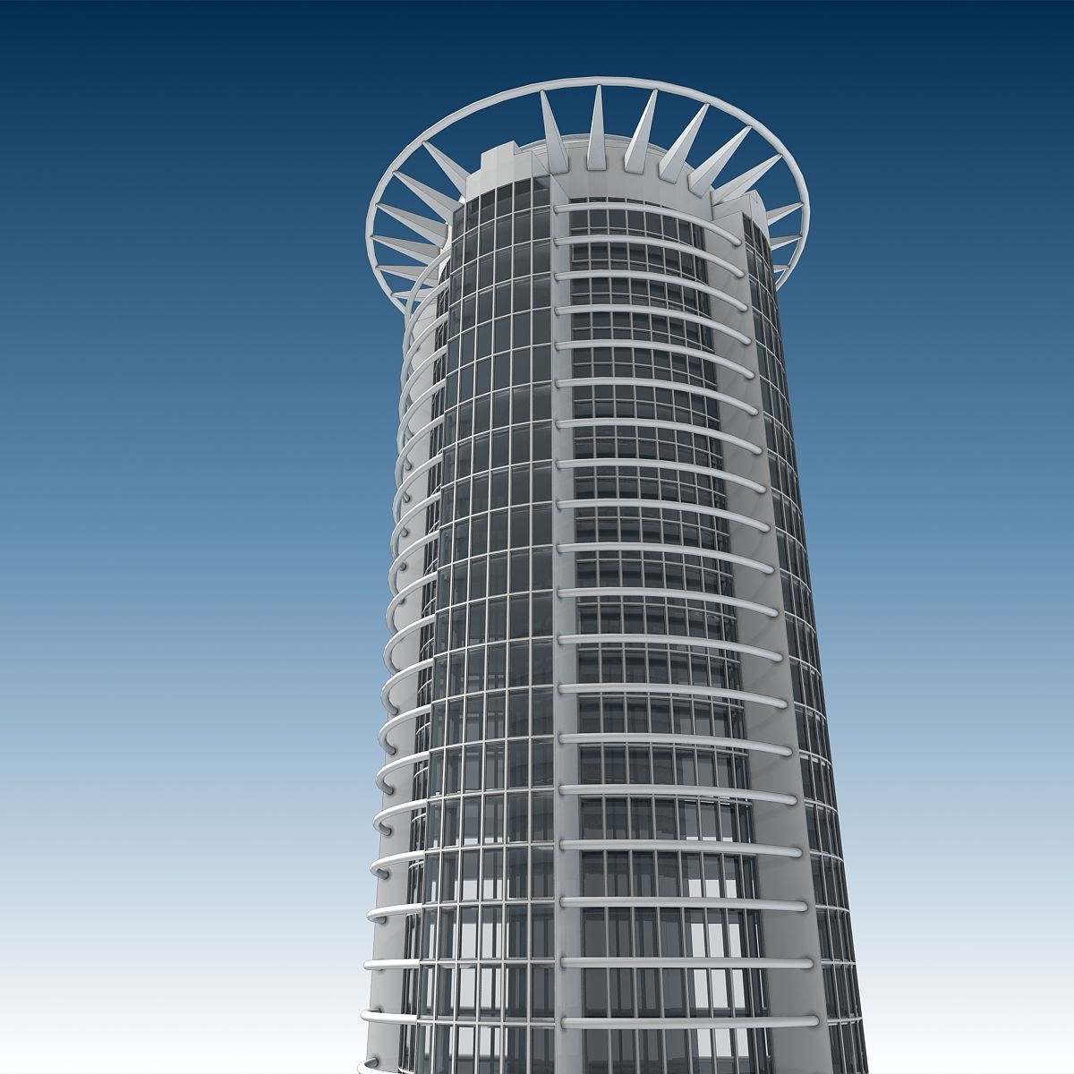 Building 07 3d model