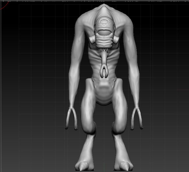 half life vortigaunt 3d model