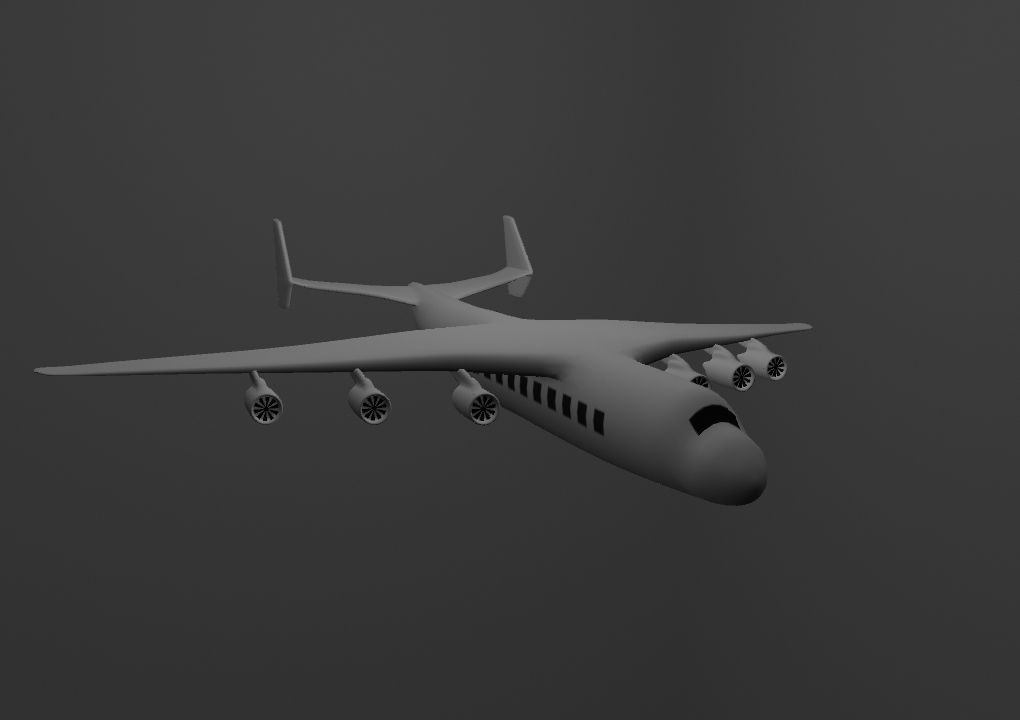 flygplan 3d model