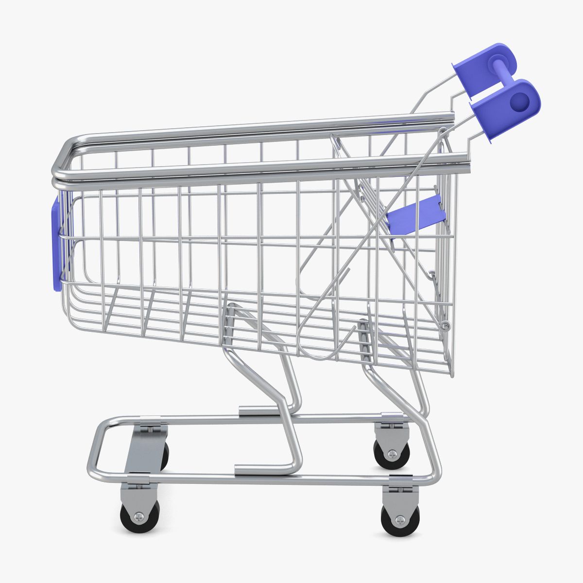 Supermarkt Trolley 3d model